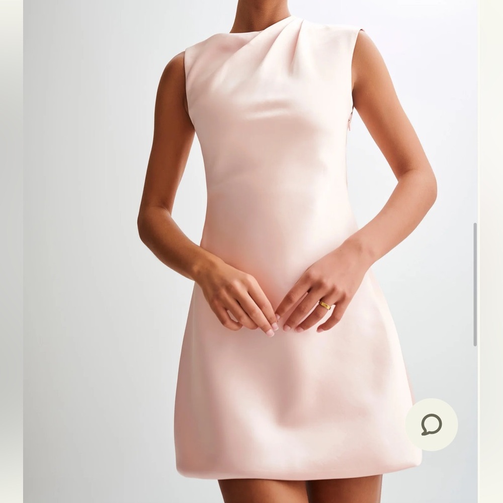 Meshki Granger Satin Structured Dress Mini